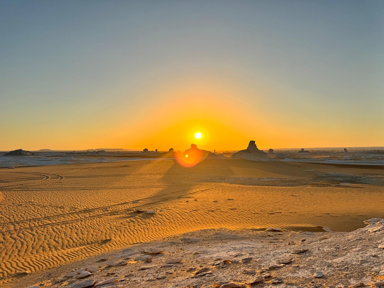 Desierto Blanco de Egipto Desierto Blanco de Egipto